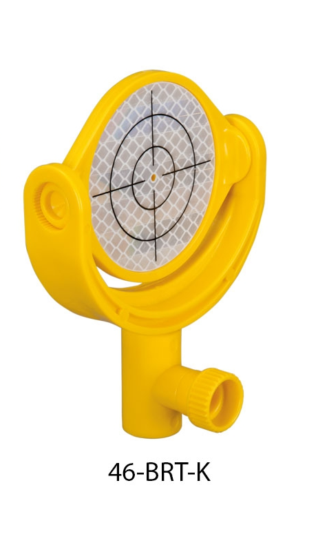 Kipphalter, beids. Reflexfolie, mit Kreuz, Ø 60mm