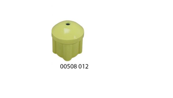 Abschlusskopf Kreuzanker NP, gelb, Ø 60mm