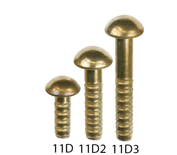 Messingbolzen mit Zentrierung, L 75mm