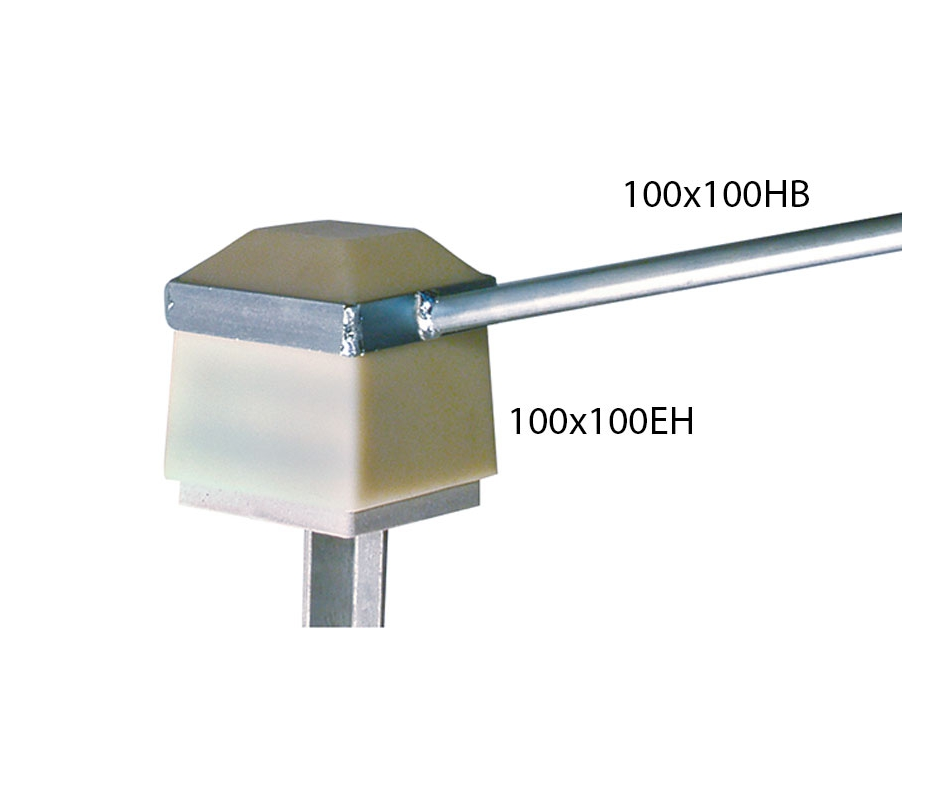 Einschlaghaube, Spezialkunststoff, 100x100mm