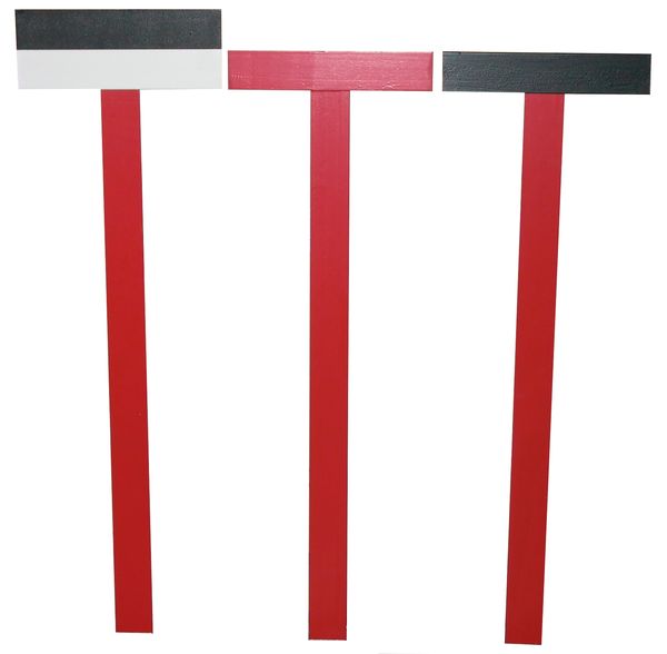 Visierkreuz Satz, Holz