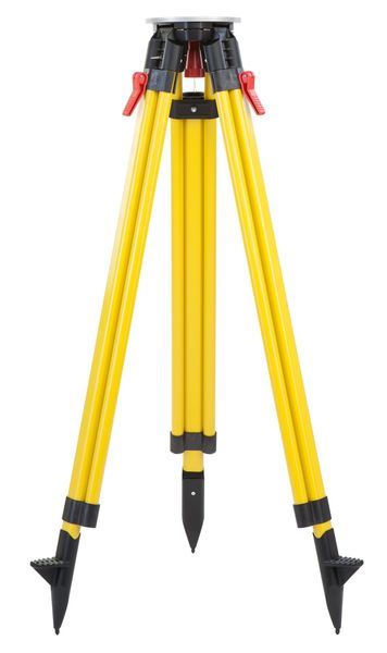 Holzstativ, mittelschwer, Bauausführung, runde Kopfplatte