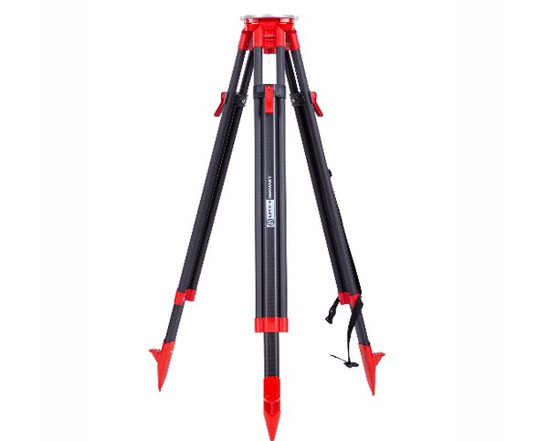 Karbonstativ GEO Omega, leicht, 93-169cm, Kopf: rund