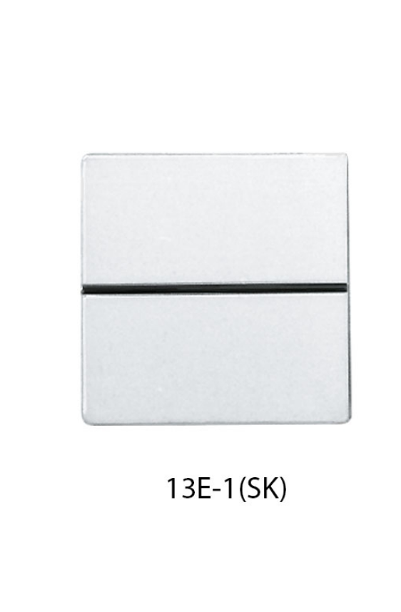 Meterrissmarke, schwarzer Strich, sk, 30x30x2mm