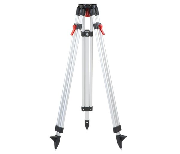 Nivellierstativ, mittelschwer, Aluminium, flache Kopfplatte, 5/8", 90-170cm