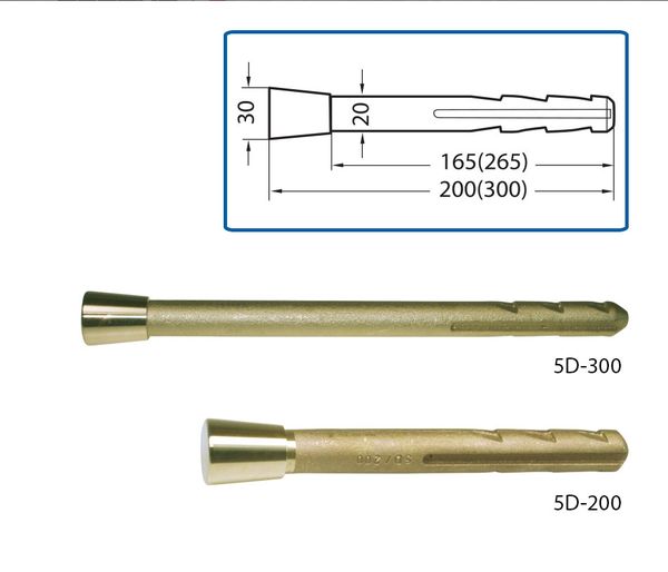 Mauerbolzen ohne Aufschrift, L 300mm