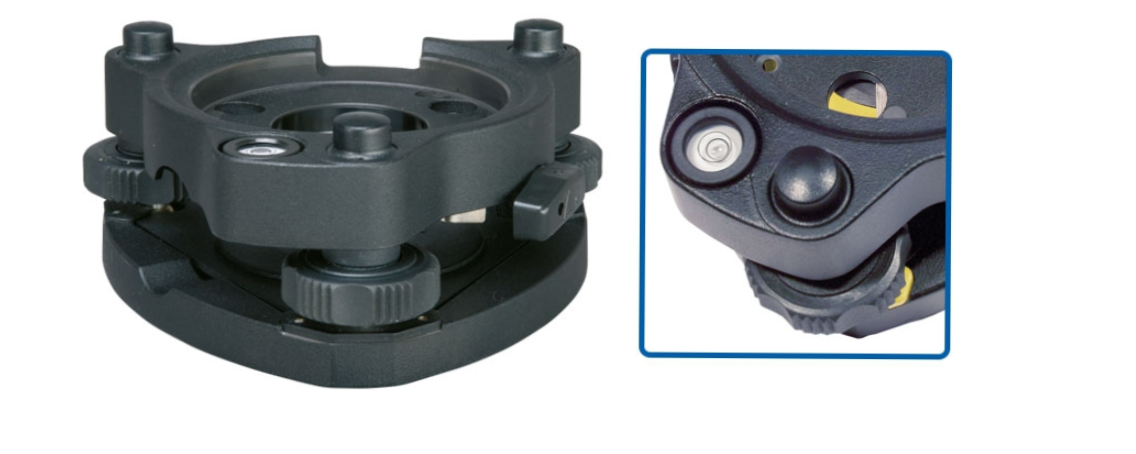 Hochpräzisionsdreifuß (WILD), ohne opt. Lot, schwarz